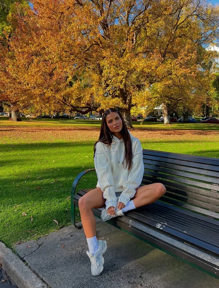 Lifestyle · Autumn Park Bench, example 2 of 2