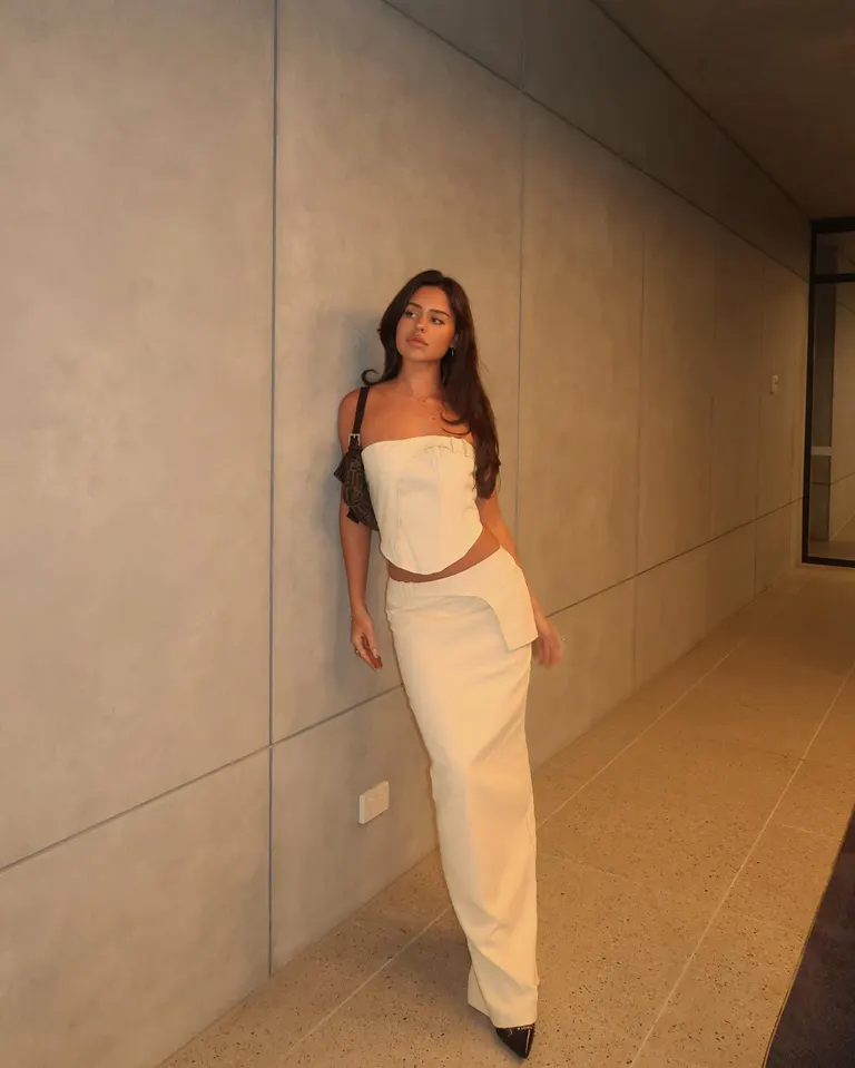 Luxury · Cream Two Piece Glam, example 3 of 3