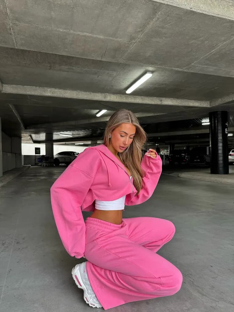 Lifestyle · Pink Sweats Fit Check, example 3 of 3
